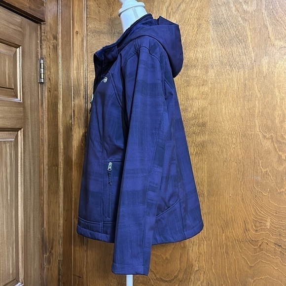 Free Country Plus Size Fleece Lined Jacket with Removable Hood Size XXL - EUC - Picture 4 of 8